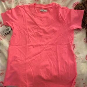 Aritzia NWT neon pink tee